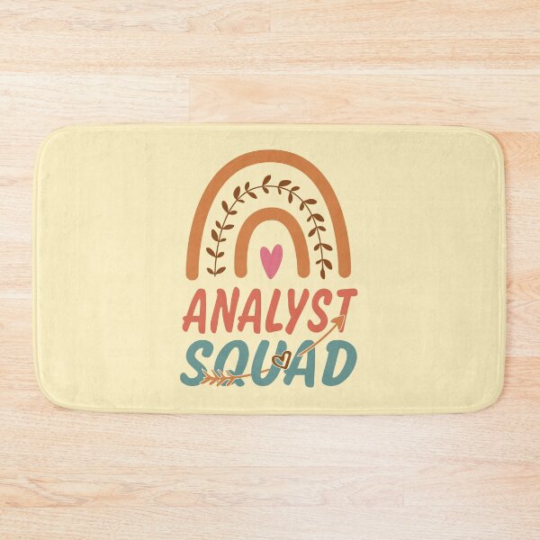Item preview, Analyst Squad Rainbow Quote Gift Idea For Men and Womens - Funny Analyst designed and sold by Mmmm3344.