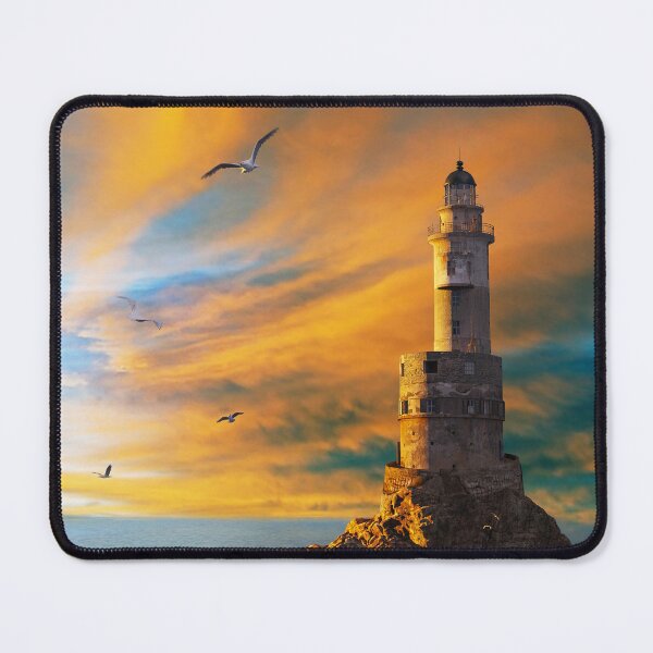 Item preview, Lighthouse on the Rock designed and sold by MorningFive.