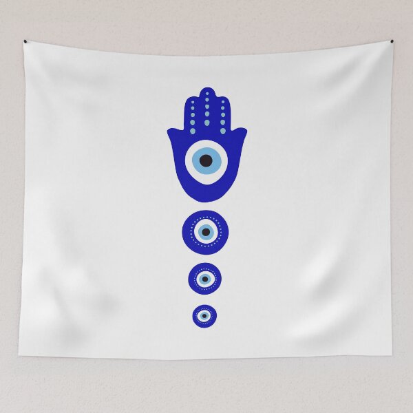 Item preview, Nazar Boncugu, Nazar Amulet, The Evil Eye Protection, Mau Olhado, Jettatura, Mavi Boncuk, Göz Boncugu designed and sold by AlfabetDesign.