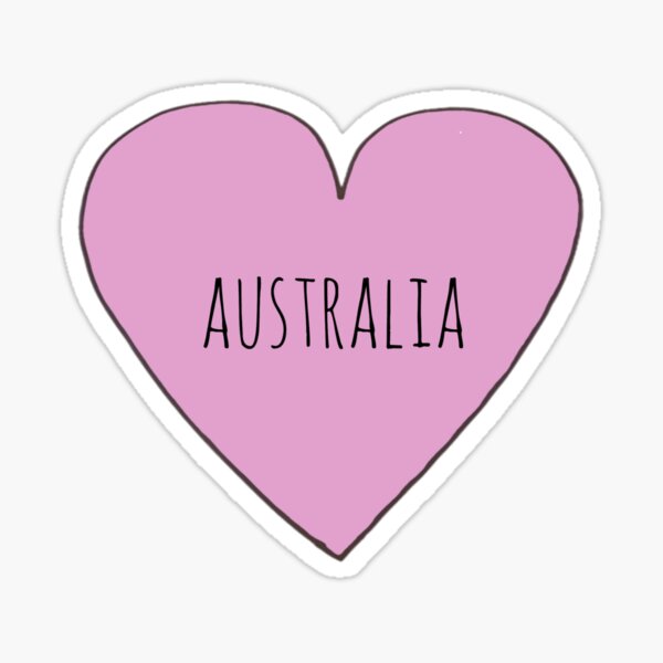 Item preview, I Love Australia  designed and sold by Bundjum.