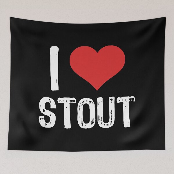 Item preview, I Love Stout designed and sold by The "I Love Everything" Shop.