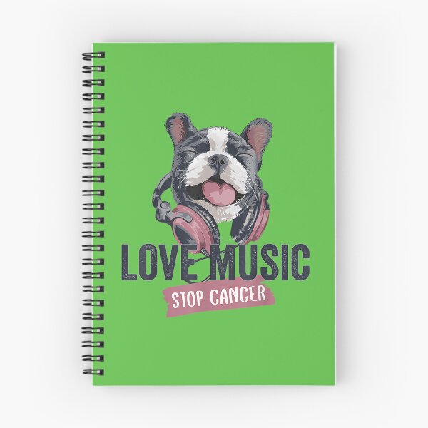 Item preview, Love Music Stop Breast Cancer Awarenes designed and sold by sweetfavor.