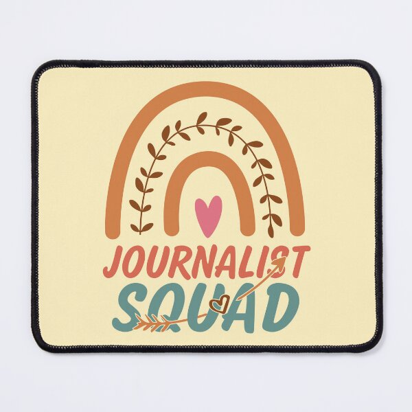 Item preview, Journalist Squad Rainbow Quote Gift Idea For Men and Womens - Funny Journalist designed and sold by Mmmm3344.