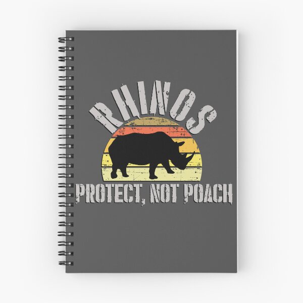 Item preview, Rhinos Protect Not Poach designed and sold by HellsJanitor.