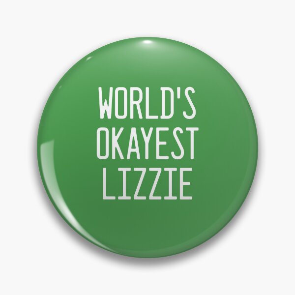 Item preview, World's Okayest Lizzie designed and sold by TimespunThreads.