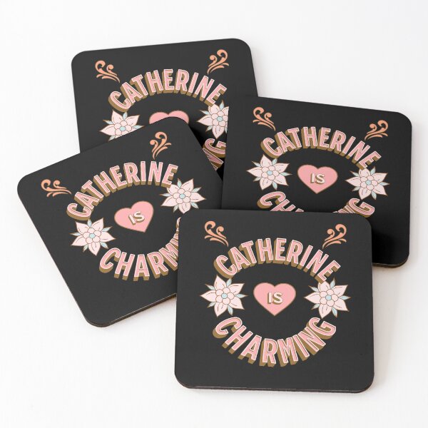 Item preview, Catherine is Charming - First Names - Birthday Gifts - Alliteration Fans designed and sold by epicthoughts.