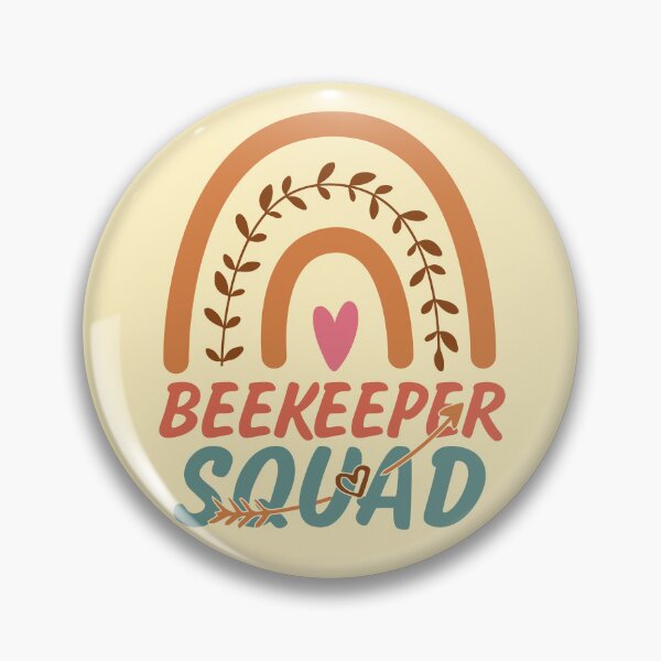 Item preview, Beekeeper Squad Rainbow Quote Gift Idea For Men and Womens - Funny Beekeeper designed and sold by Mmmm3344.