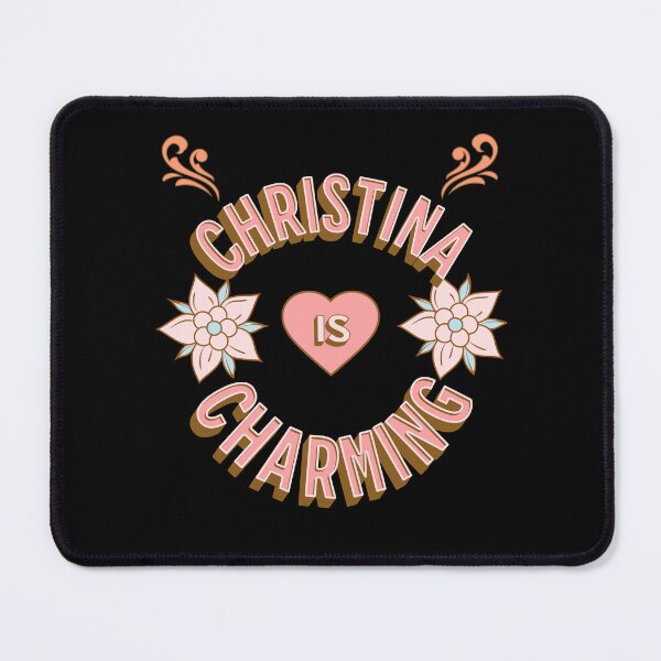 Item preview, Christina is Charming - First Names - Birthday Gifts - Alliteration Fans designed and sold by epicthoughts.
