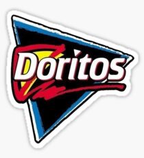 90s Doritos Logo Sticker