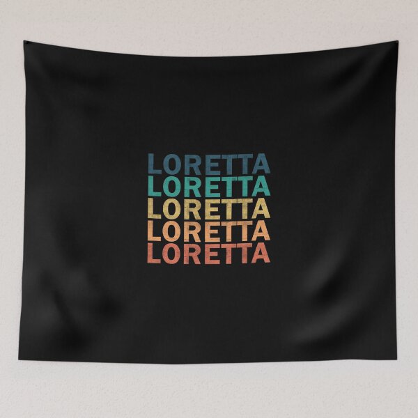 Item preview, Loretta Name T Shirt - Loretta Vintage Retro Name Gift Item Tee designed and sold by rolandchel.