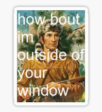 taking back davy - window Sticker