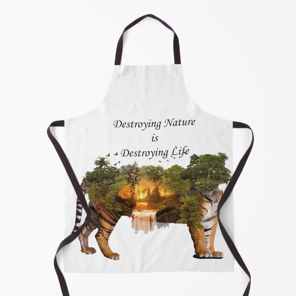 Item preview, Destroying nature is destroying life designed and sold by EDDANI.