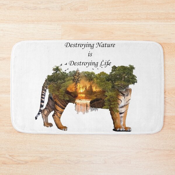 Item preview, Destroying nature is destroying life designed and sold by EDDANI.