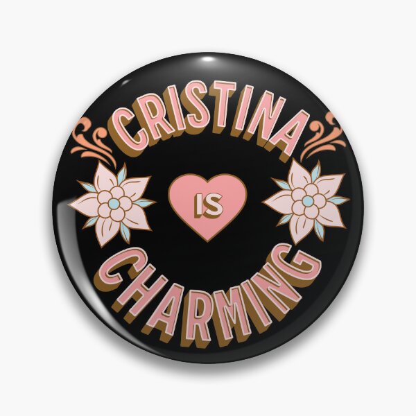 Item preview, Cristina is Charming - First Names - Birthday Gifts - Alliteration Fans designed and sold by epicthoughts.