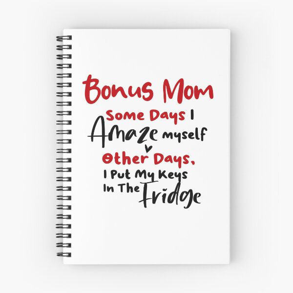 Item preview, Bonus Mom Some Days I Amaze Myself Other Days I Put My Keys In The Fridge Mothers Day Birthday Funny Stepmom designed and sold by EasyPrintGift.