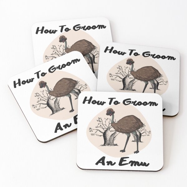 Item preview, how to groom an emu designed and sold by T-shirtJohny.