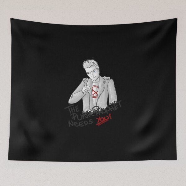 Item preview, The Punk Prophet Needs You Zipped Hoodie designed and sold by tya99fwz45.