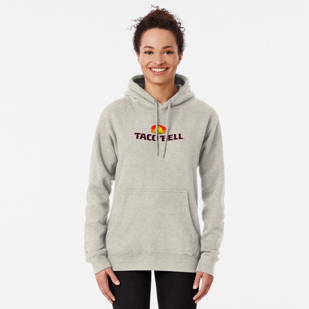 Retro Taco Bell Pullover Hoodie