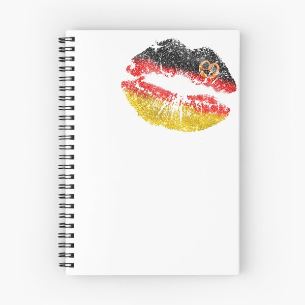 Item preview, Germany Flag Makeup Lipstick Kiss Mark Bretzel designed and sold by Jolly-Yosei.