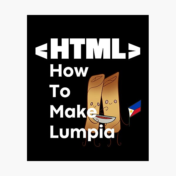 Aperçu de l'œuvre HTML Comment faire du Lumpia créée et vendue par ecdato.