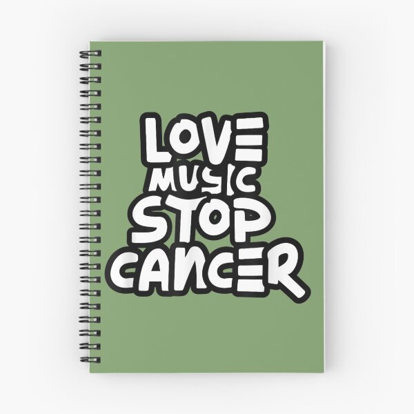 Item preview, Love Music Stop Cancer Awesome designed and sold by sweetfavor.