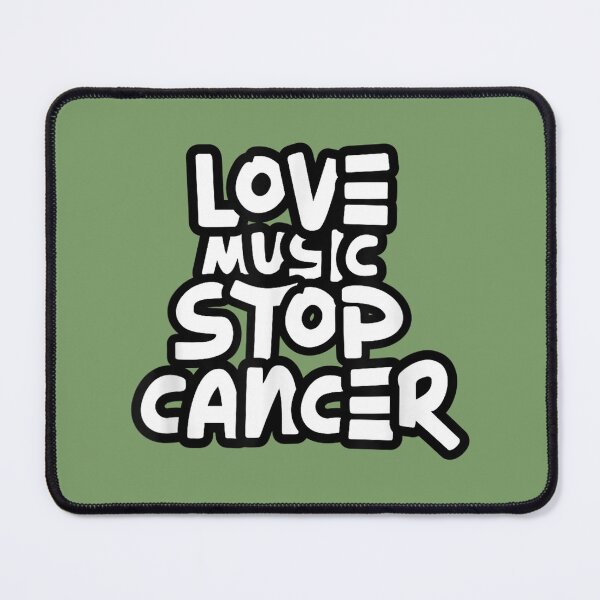 Item preview, Love Music Stop Cancer Awesome designed and sold by sweetfavor.