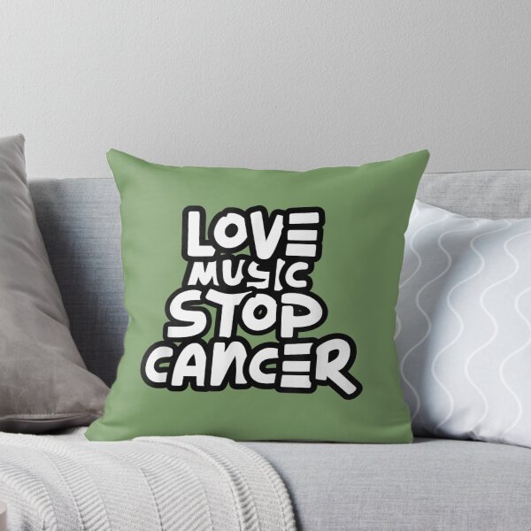 Item preview, Love Music Stop Cancer Awesome designed and sold by sweetfavor.