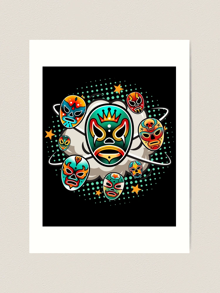 Lucha Libre Mask Mexico Wrestling