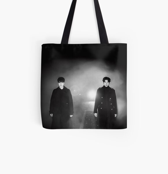 Goblin and Grim Reaper All Over Print Tote Bag