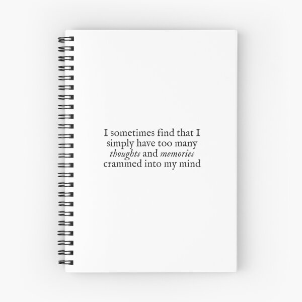 Item preview, I simply have too many thoughts and memories crammed into my mind designed and sold by beunstoppable.