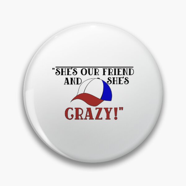 Item preview, Elle est notre amie et elle est folle! " designed and sold by AlbinHartwig.