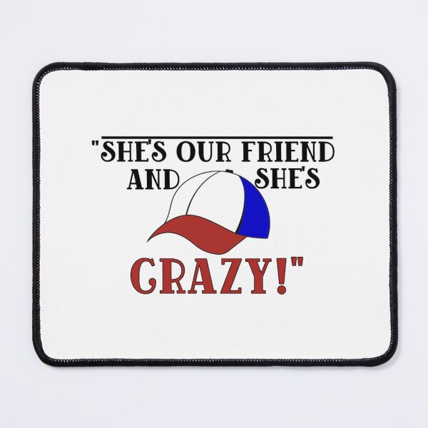 Item preview, Elle est notre amie et elle est folle! " designed and sold by AlbinHartwig.