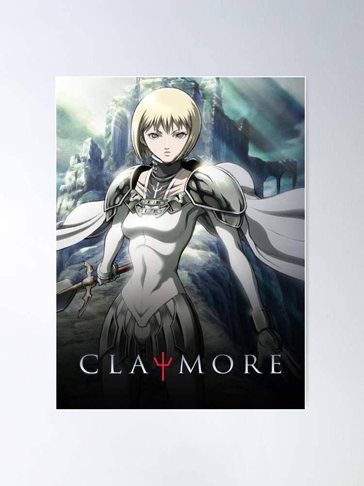CLAYMORE ポスター 2枚 稀少品【折れ・破けあり/ダメージあり】 fposter,large,wall_texture,