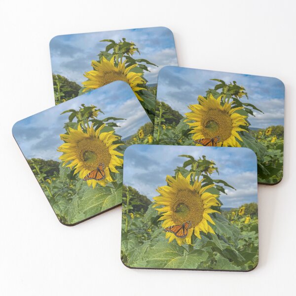 Item preview, Orange Butterfly and Sunflower designed and sold by Craig Kauzmann.