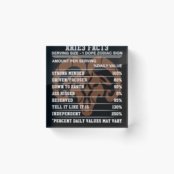 Item preview, Aries Facts Zodiac Sign Horoscope designed and sold by hoangtrongkhiem.