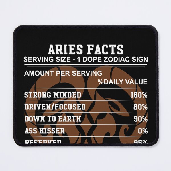 Item preview, Aries Facts Zodiac Sign Horoscope designed and sold by hoangtrongkhiem.