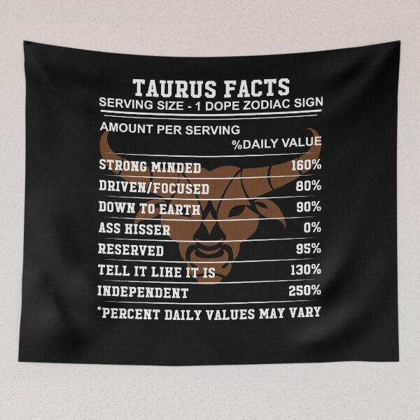 Item preview, Taurus Facts Zodiac Sign Horoscope designed and sold by hoangtrongkhiem.