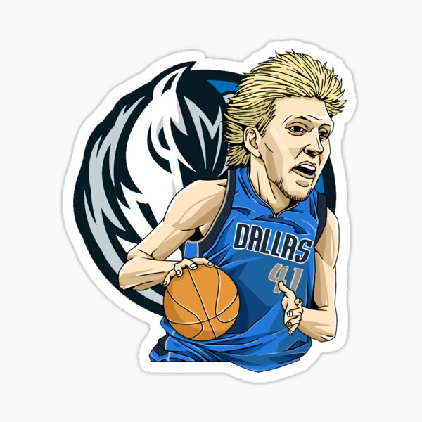 Dirk Nowitzki zeichnet Chibi Sticker