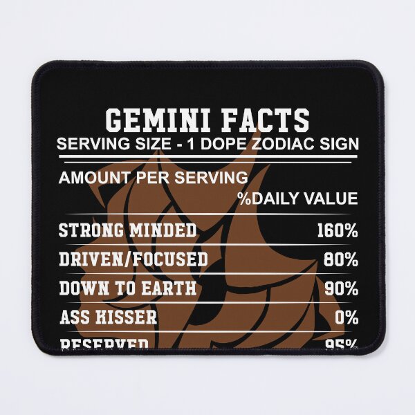 Item preview, Gemini Facts Zodiac Sign Horoscope designed and sold by hoangtrongkhiem.