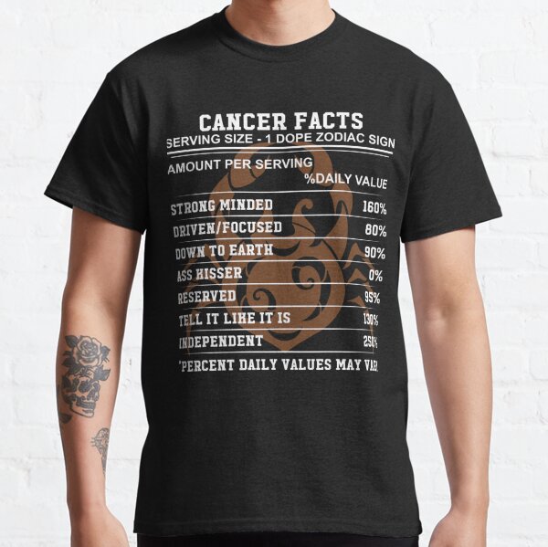 Funny Cancer Zodiac T-Shirts for Sale