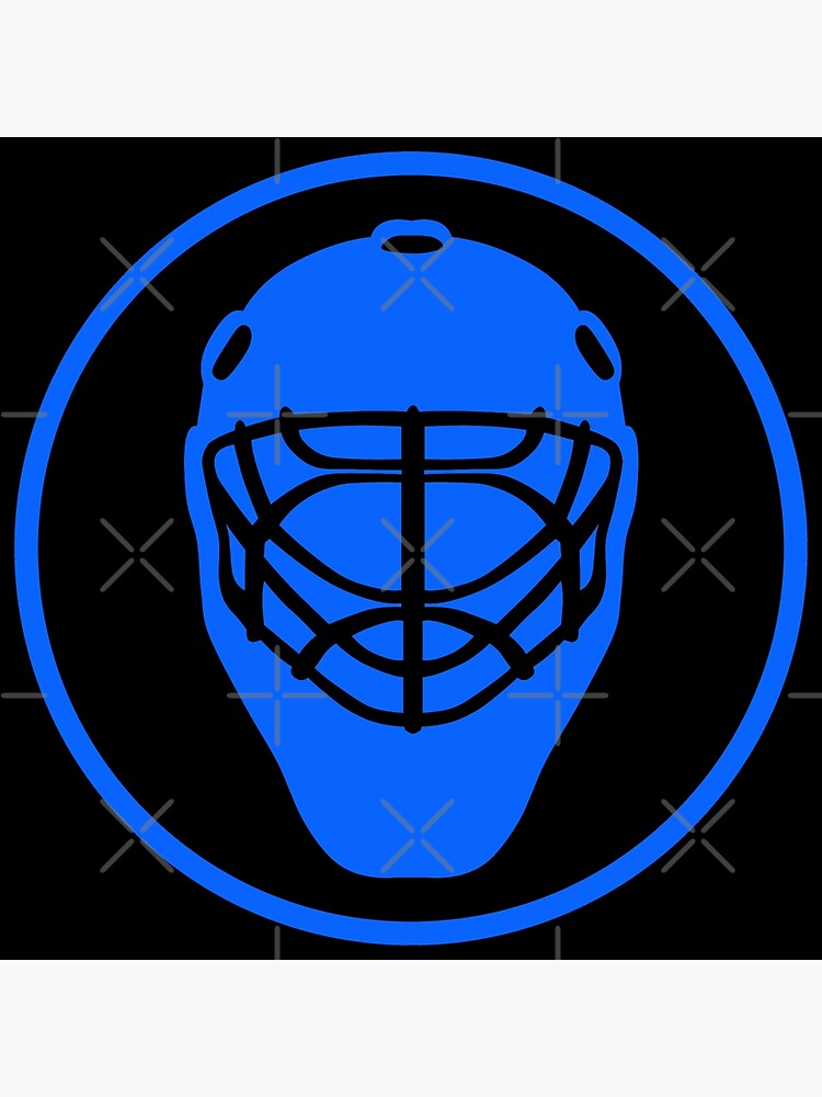 "HOCKEY GOALIE MASK" Poster for Sale by HOCKEYBUBBLE Redbubble