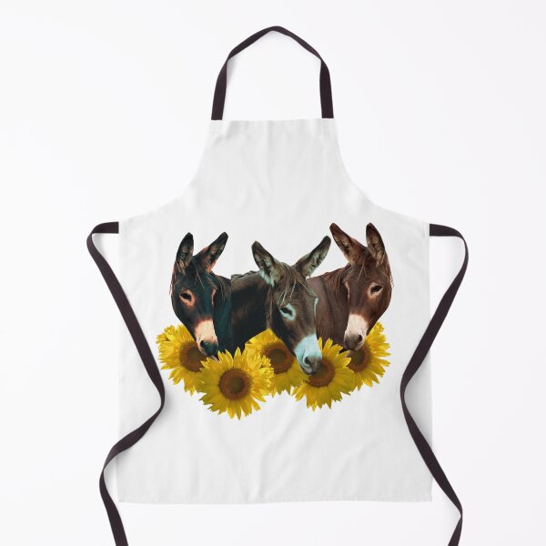 Item preview, Donkey and Sunflowers design designed and sold by cowgirltracie.