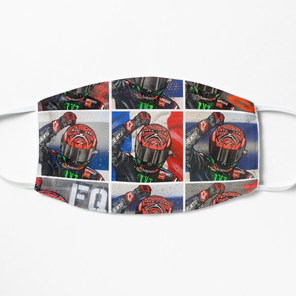 Faabio Quartarararo graffiti painting by DRAutoArt Flat Mask