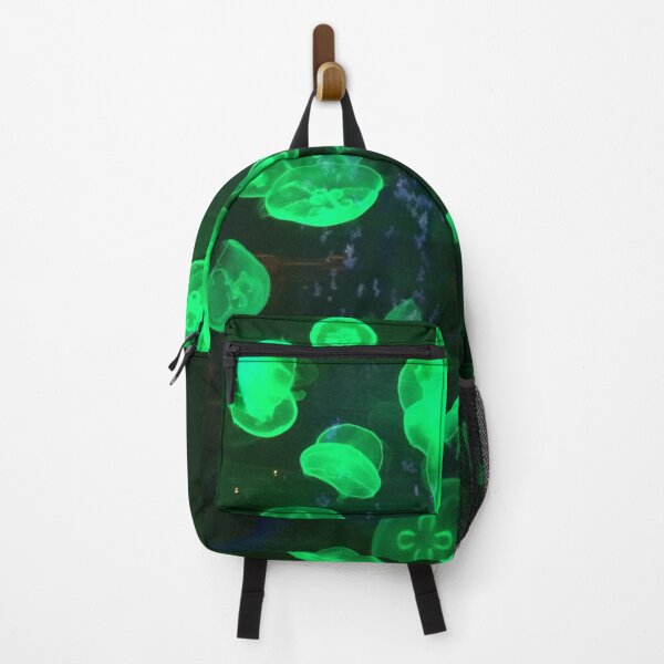 Item preview, Green jellyfish in an aquarium designed and sold by ray-designs-.