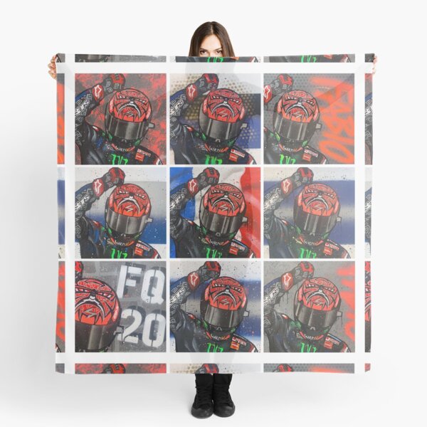 Faabio Quartarararo graffiti painting by DRAutoArt Scarf