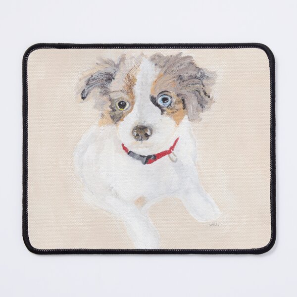 Item preview, Australian Shepherd Puppy 123018 Painting  designed and sold by mandalafractal.