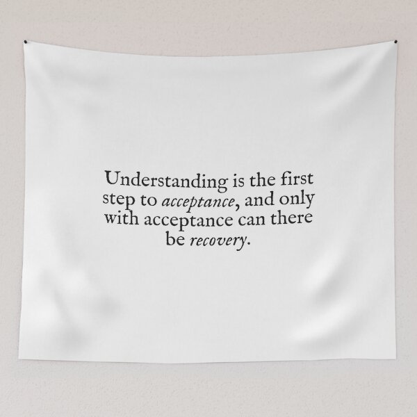 Item preview, understanding is the first step to acceptance designed and sold by beunstoppable.