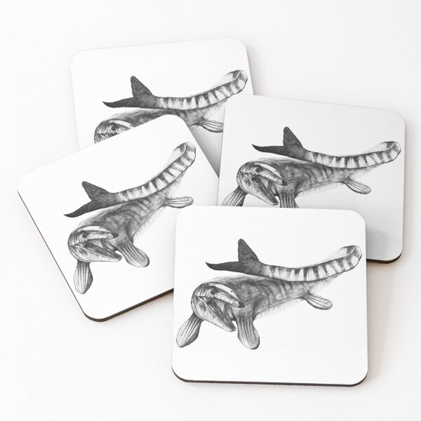 Item preview, Mosasaur Drawing designed and sold by Ancient Realms.