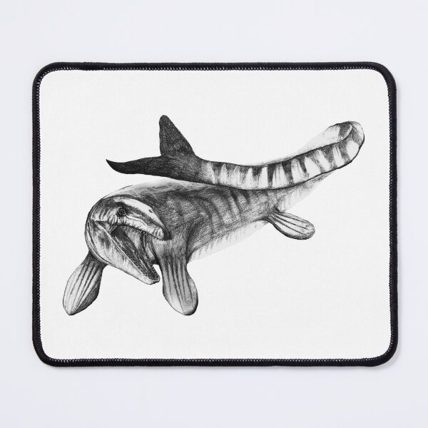Item preview, Mosasaur Drawing designed and sold by Ancient Realms.