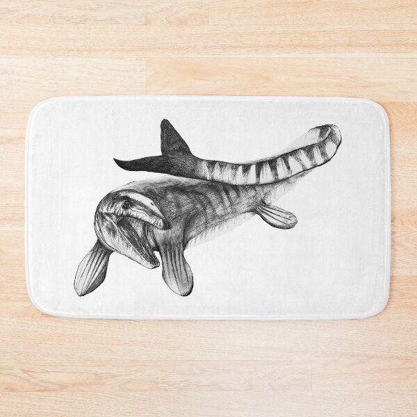 Item preview, Mosasaur Drawing designed and sold by Ancient Realms.
